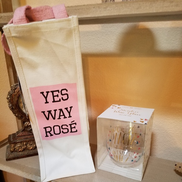 Primo Design wine glass & Canvas wine vag - Picture 4 of 5